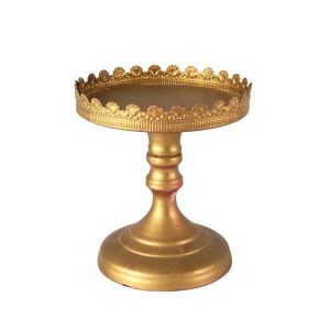 Cake Stand Gold Crown  Tier