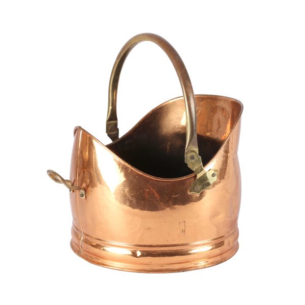 My Pretty Vintage Décor Hire wedding coordinating Paarl Container Copper Log Basin with handle