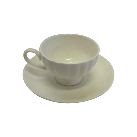 Dinnerware Standard White Tea Cup Duo