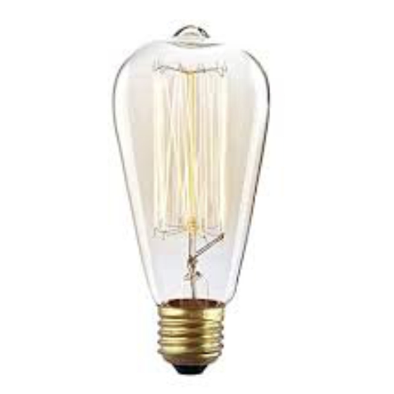 Lights Bulb Edison Tear Drop