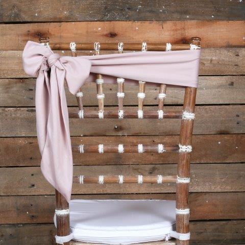 Linen Tieback Dusty Dark Pink Poly, My Pretty Vintage Wedding Stylists, Event Planners & Décor Hire, located in Paarl