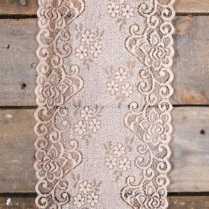 Linen Tieback Lace Nude, My Pretty Vintage Wedding Stylists, Event Planners & Décor Hire, located in Paarl