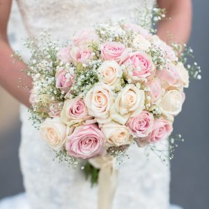 Pastel Tones Bridal Handtie Bouquet