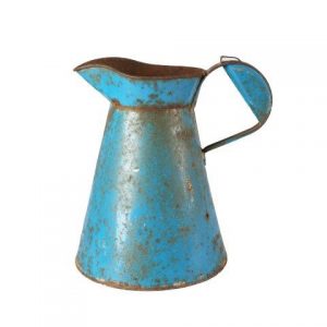 Prop Jug Blue Metal, My Pretty Vintage Wedding Stylists, Event Planners & Décor Hire, located in Paarl