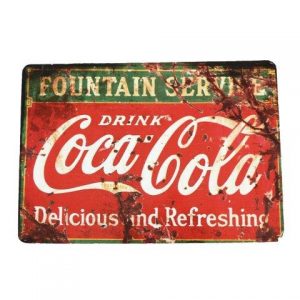 Prop Sign Coke a Cola Red, My Pretty Vintage Wedding Stylists, Event Planners & Décor Hire, located in Paarl