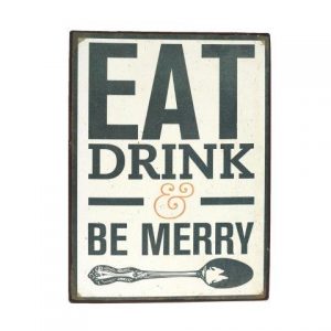 Prop Sign Eat Drink Be Merry, My Pretty Vintage Wedding Stylists, Event Planners & Décor Hire, located in Paarl