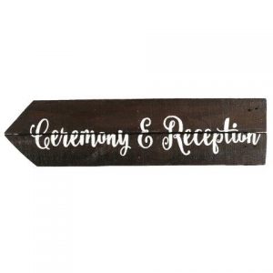 Sign Dark Wood Ceremony Reception Curvy Left, My Pretty Vintage Wedding Stylists, Event Planners & Décor Hire, located in Paarl