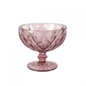 My Pretty Vintage Décor Hire wedding coordinating Paarl Vase Diamond Pink Bowl