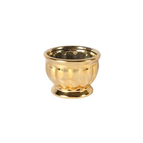 My Pretty Vintage Décor Hire wedding coordinating Paarl Vase Gold Mini Pot