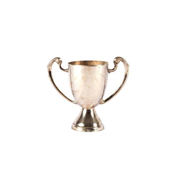 Vase Silver Trophy Small Mixed My Pretty Vintage Décor Hire wedding coordinating Paarl