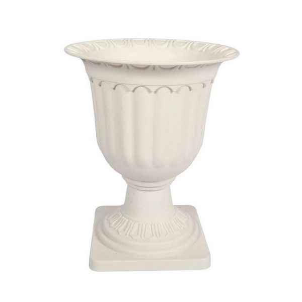 Vase X-large White Urn Stand 42x35cm My Pretty Vintage Décor Hire wedding coordinating Paarl