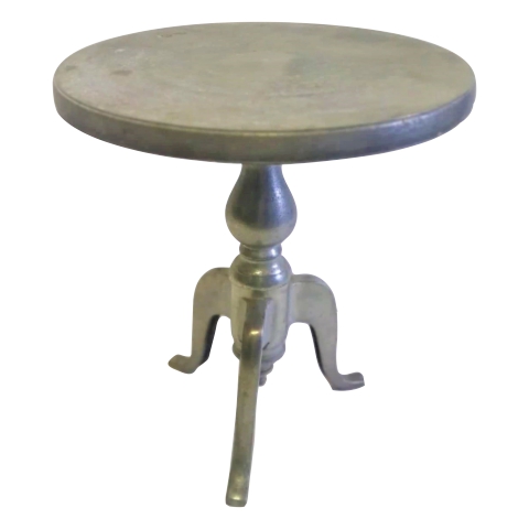 Furniture Silver Sided Table
