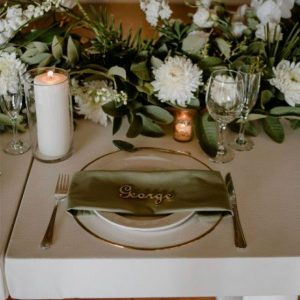 My Pretty Vintage Wedding Flowers Bridal Table And Centerpiece
