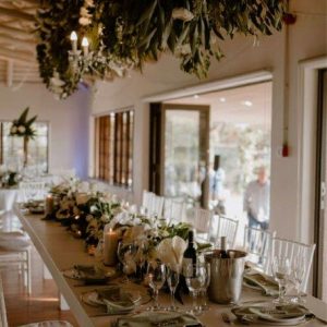 gorgeous hanging floral arrangements will wow wedding guests