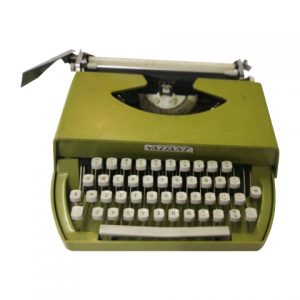 Props Typewriter Green Valant