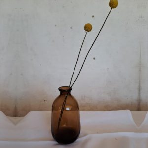Cocoa-Brown-Bud-Glass-Vase-10×7cm_14×9cm
