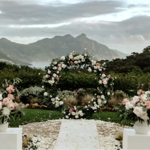 My Pretty Vintage, Floral Arch Ceremony flowers