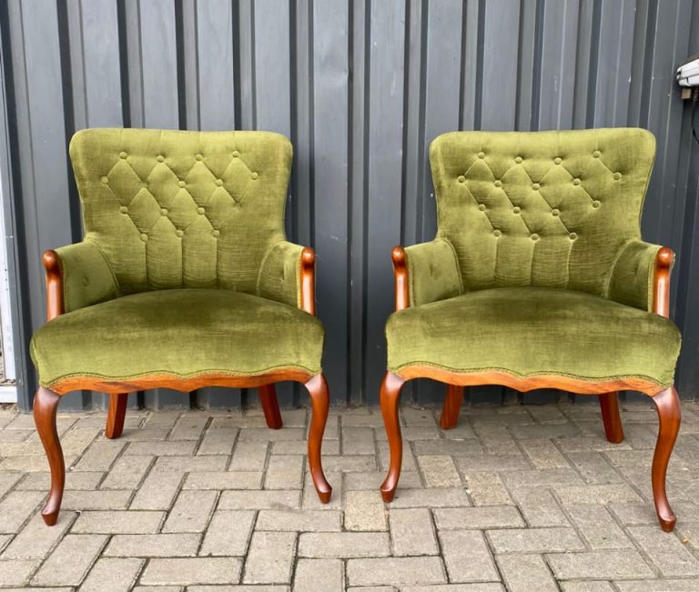 Furniture,Couch HireVictorian Arm ChairMossGreen My Pretty Vintage