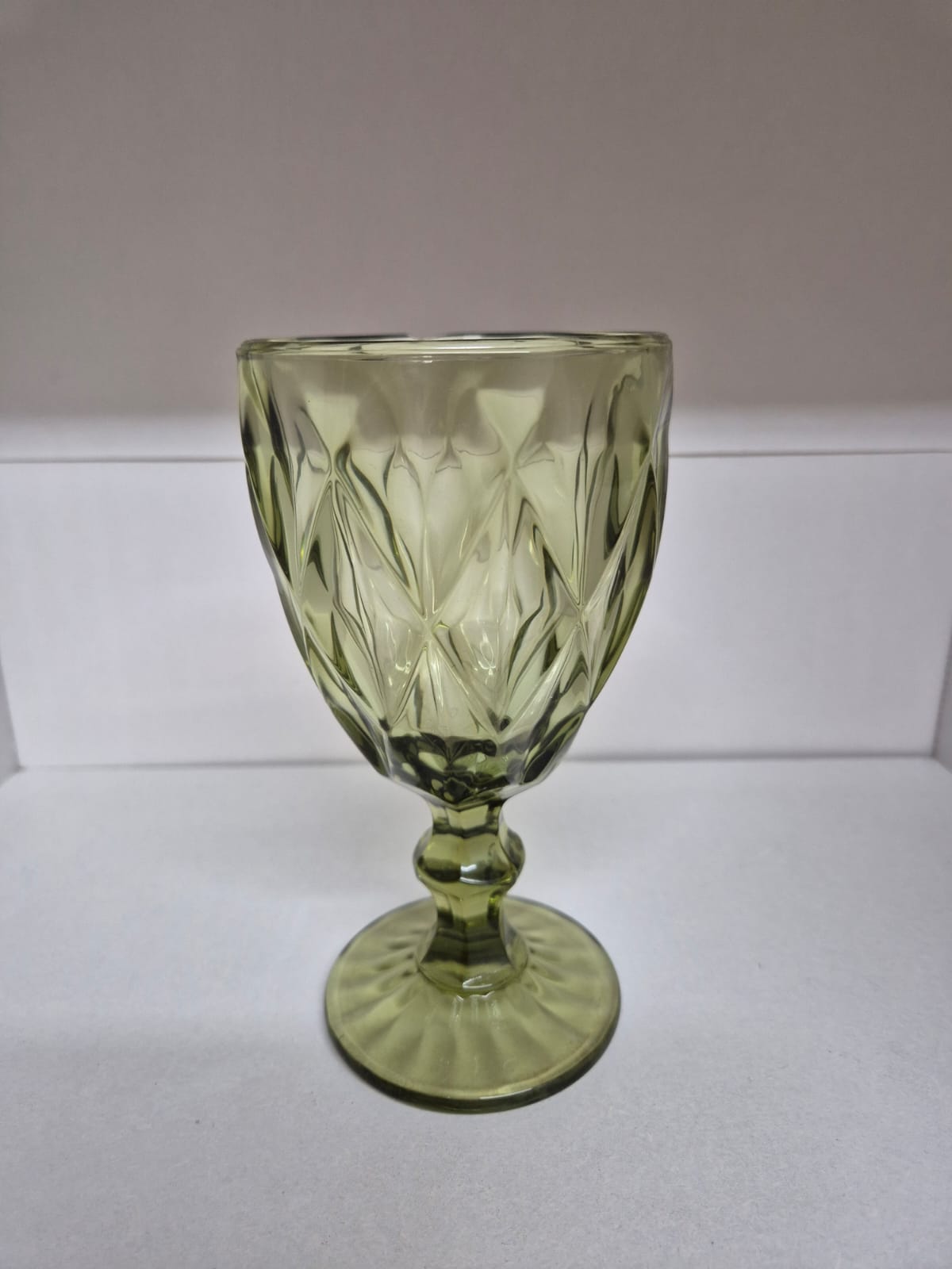 Drinks Glassware, <br>Glasses <br>Forrest Green Wine Glass <br>300ml